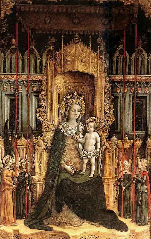 VIVARINI, family of painters Triptych (detail) wert